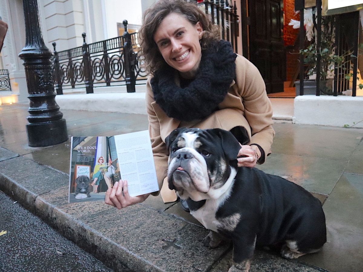 Dog-friendly Cafes in Soho and Covent Garden with Jess and Clive the bulldog | My Soho Times